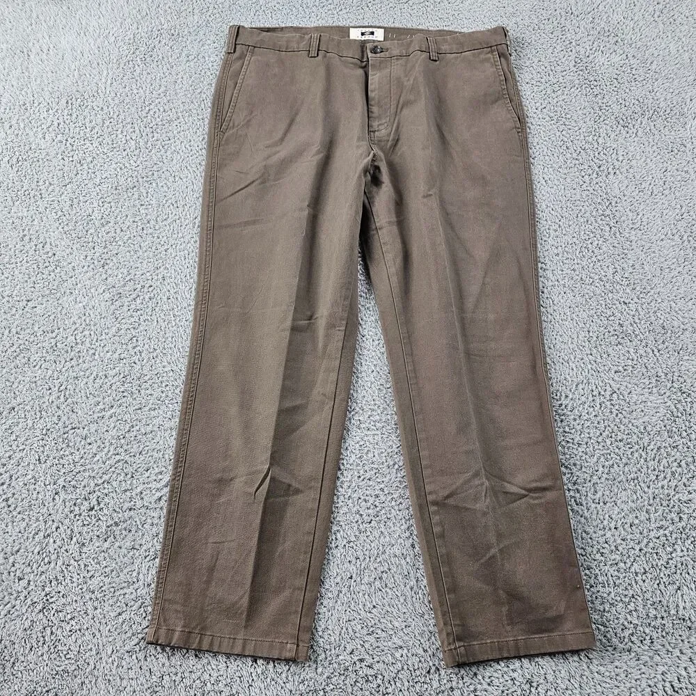 Joseph Abboud Pants 40x29 Khaki Brown Chino Comfort Stretch Preppy Casual NWT